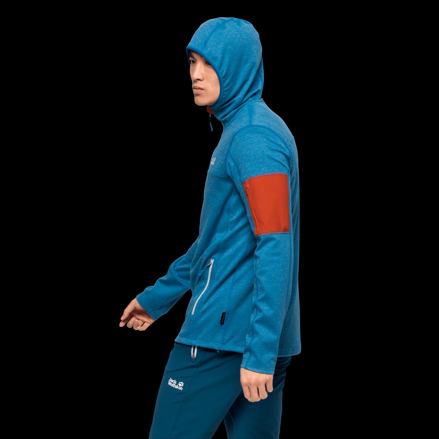 MILFORD HOODED JACKET M - blue pacific - S