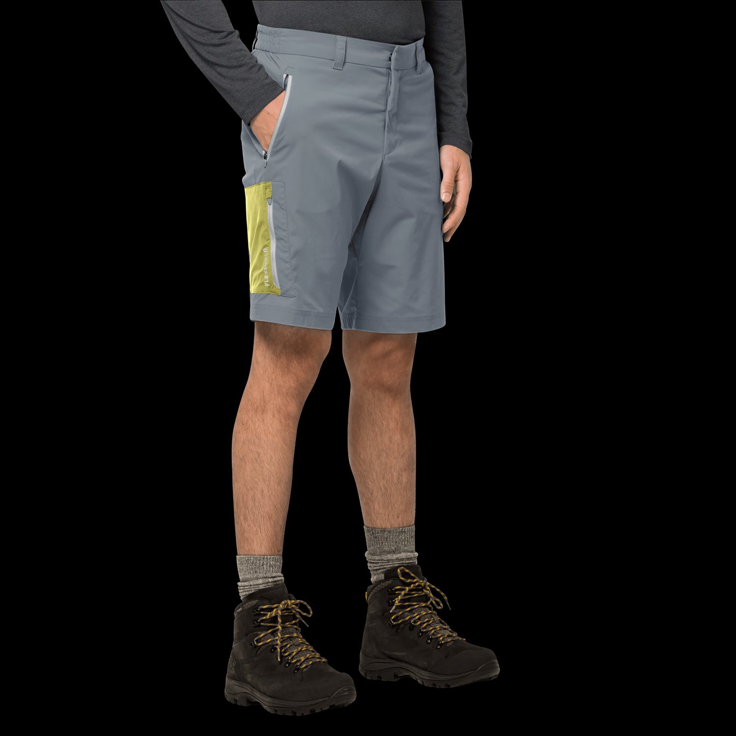 OVERLAND SHORTS M - Storm Grey 6160 - 54