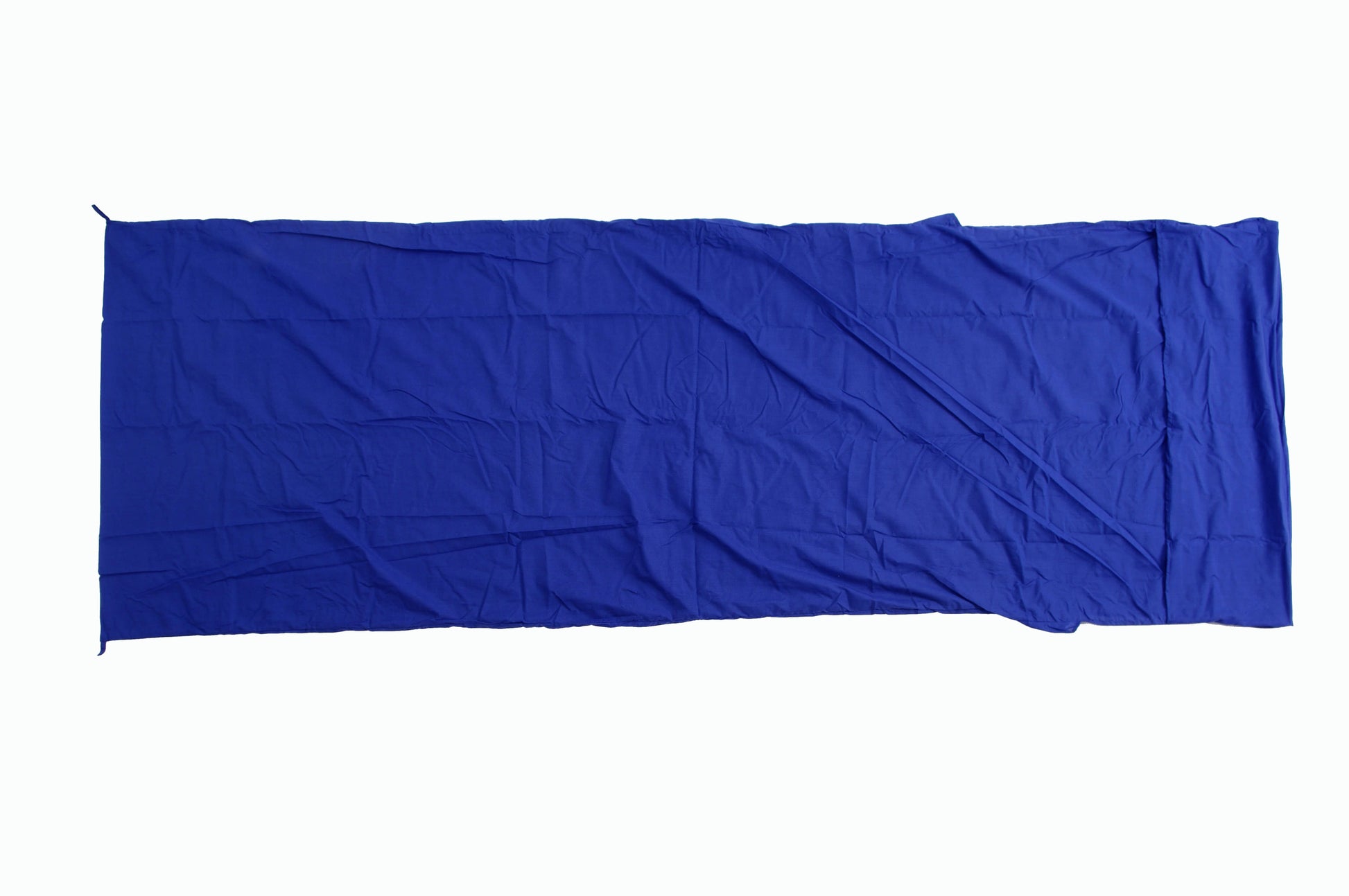 Inlett Rechteckform Mischgewebe - Blau - 0