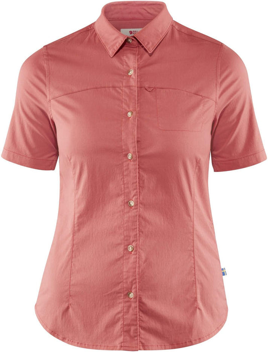 High Coast Stretch Shirt SS Ws - dahlia - XS