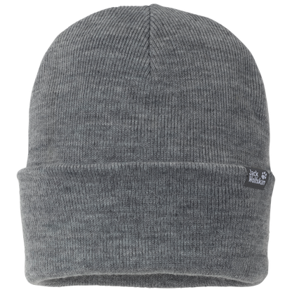 RIB HAT - Grey Heather - ONE SIZE (55-59CM)