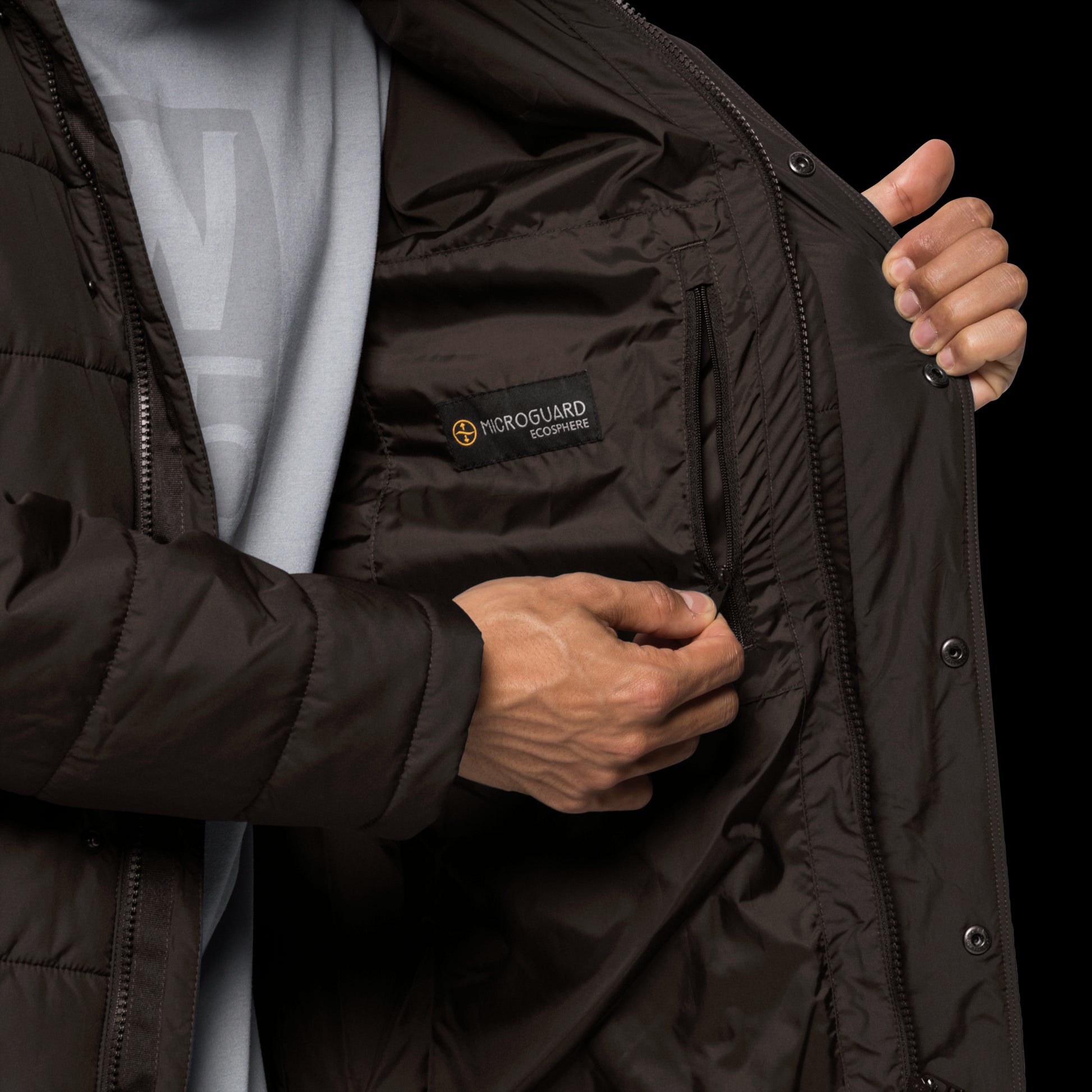SVALBARD COAT MEN - walnut - M