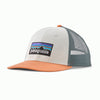 White w/Peach Sherbet