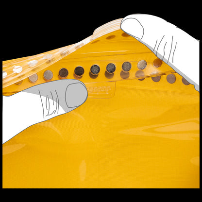 HERMETIC POUCH M - burly yellow XT - ONE SIZE
