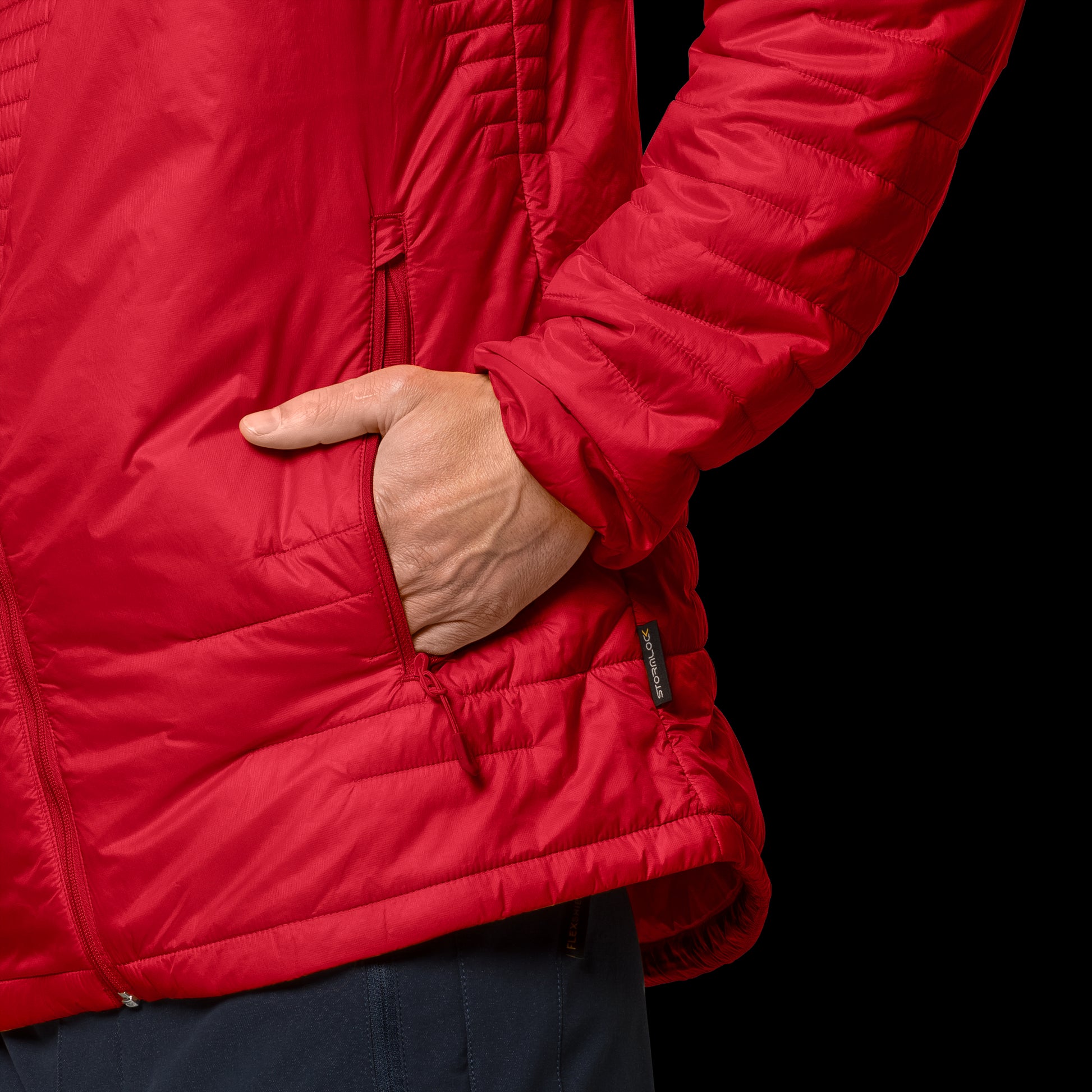 ULTIMATE ARGON JACKET M - red lacquer - XL