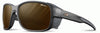 Schwarz / Grau - MATT/ Gläser: REACTIV 2-4 Polarized - BRAUN