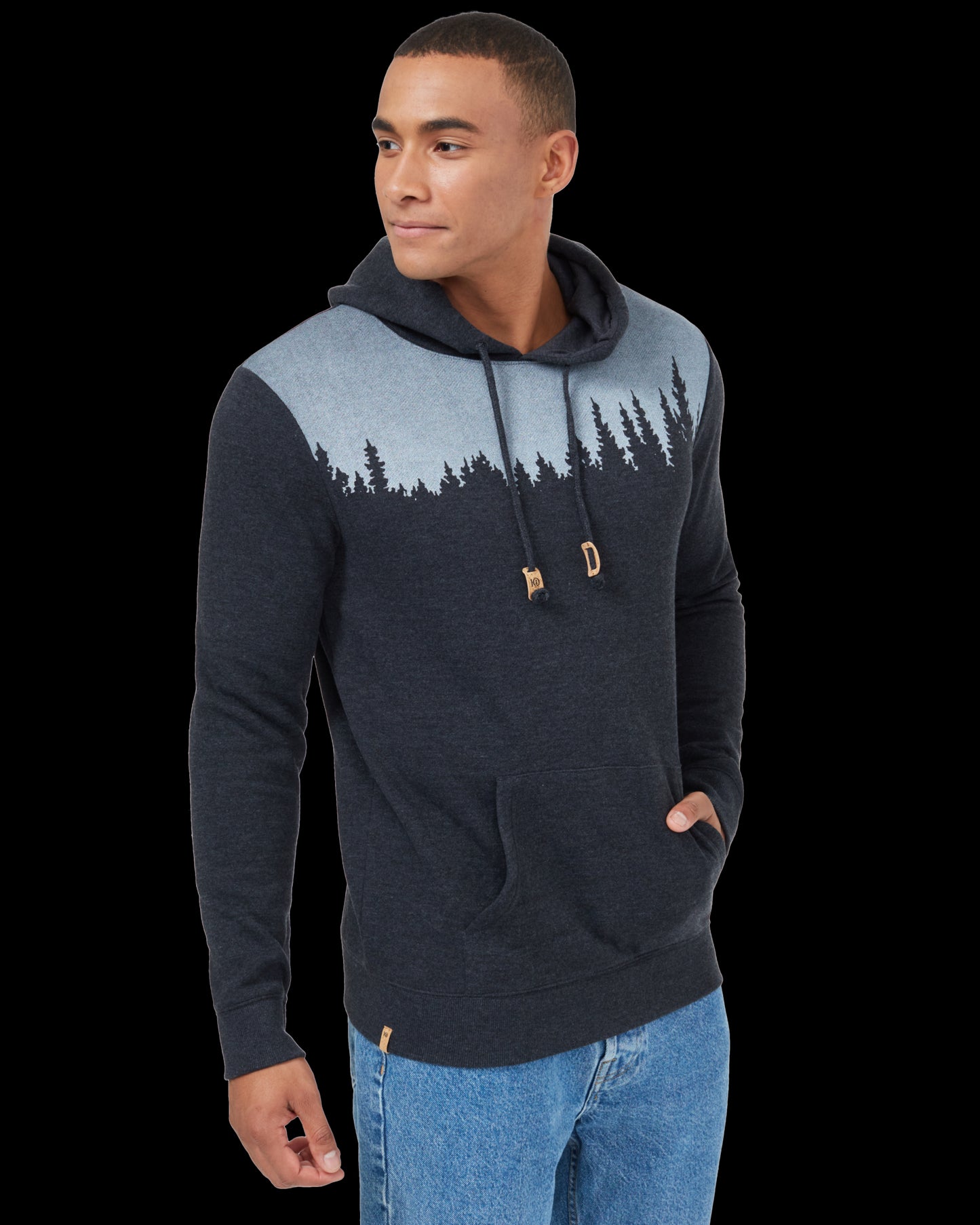Juniper Classic Hoodie Men - meteorite black heather - S