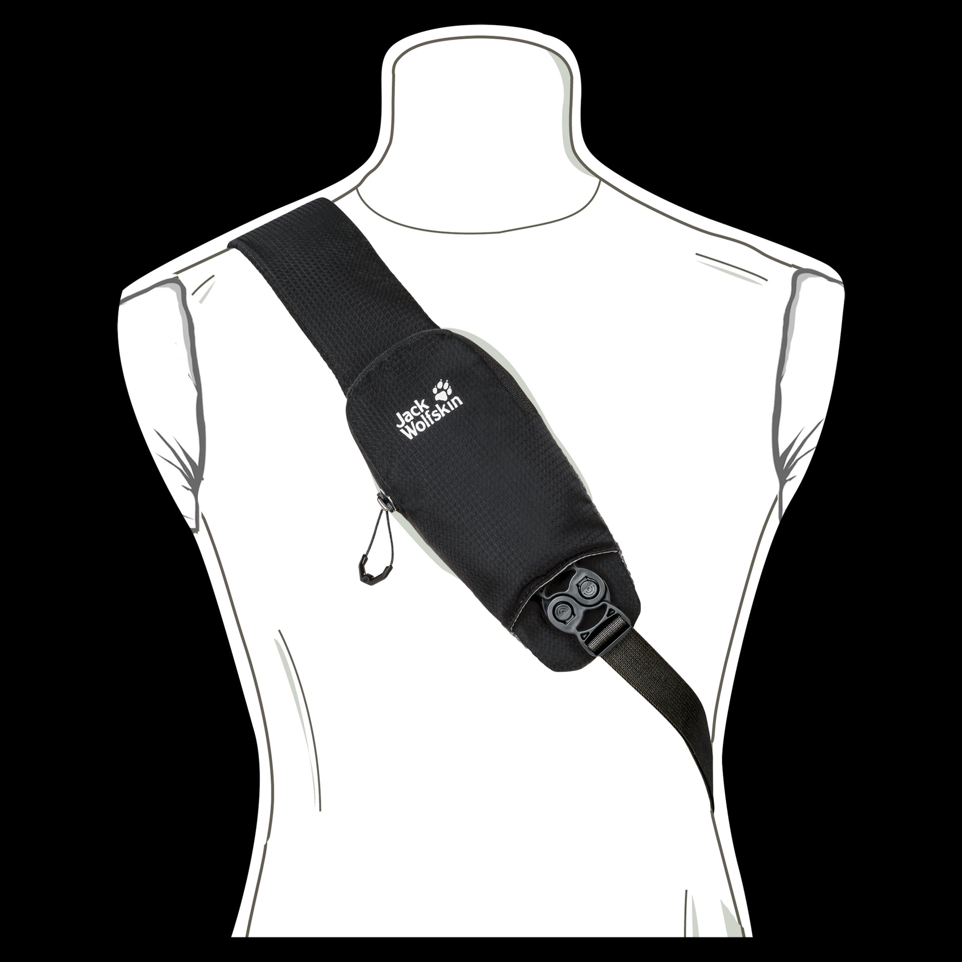 DELTA BAG AIR - black - ONE SIZE