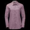 dusty pink checks