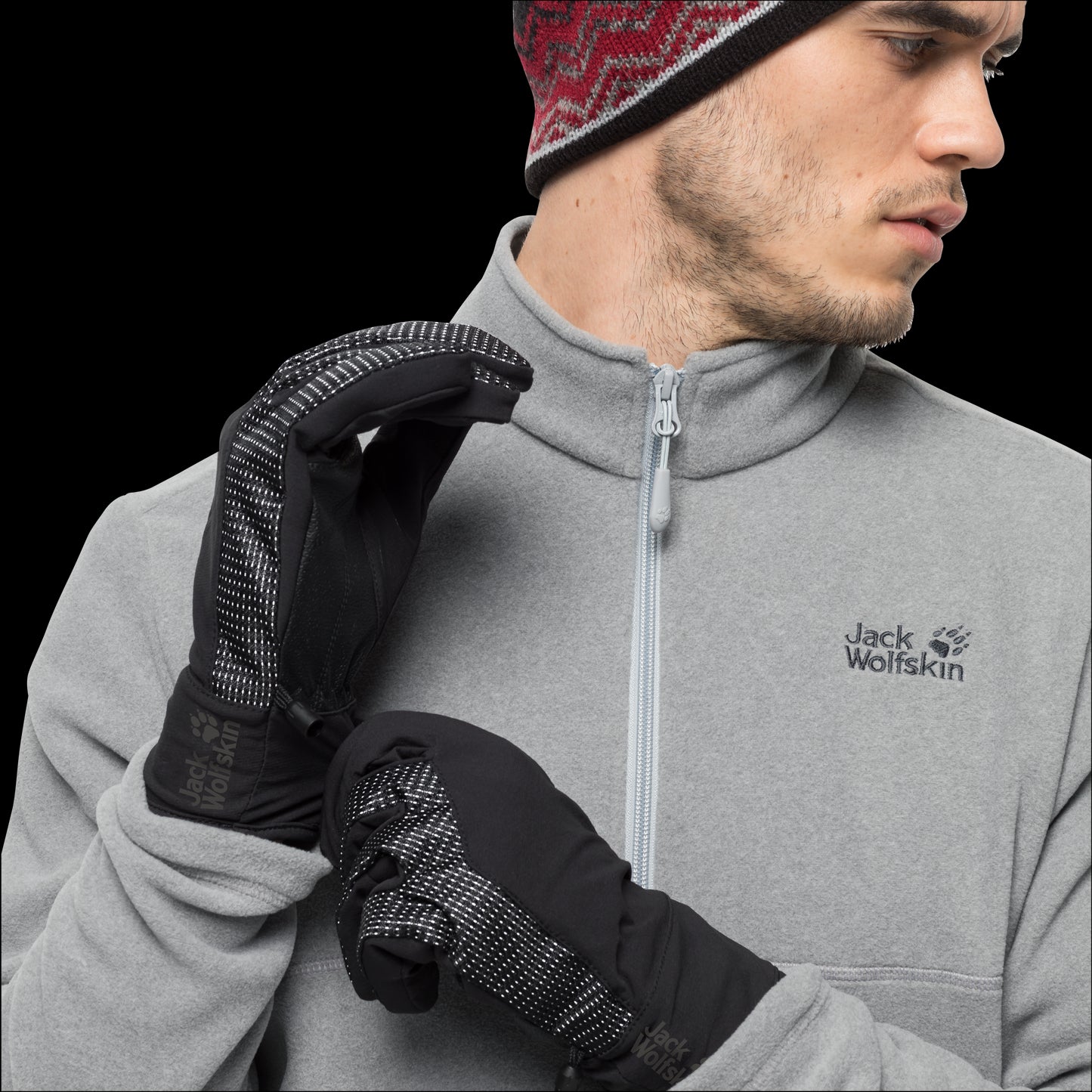 NIGHT HAWK GLOVES - black - M