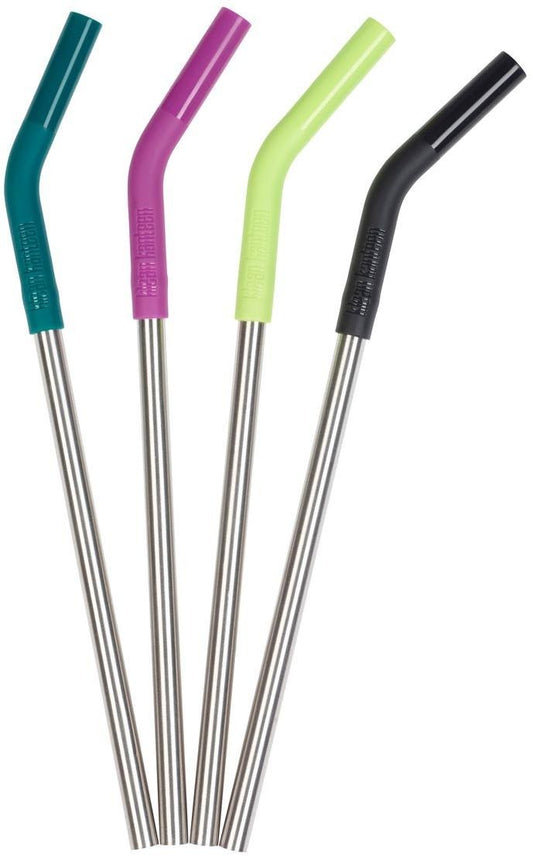Klean Kanteen Straw 4er Pack - multi color - -