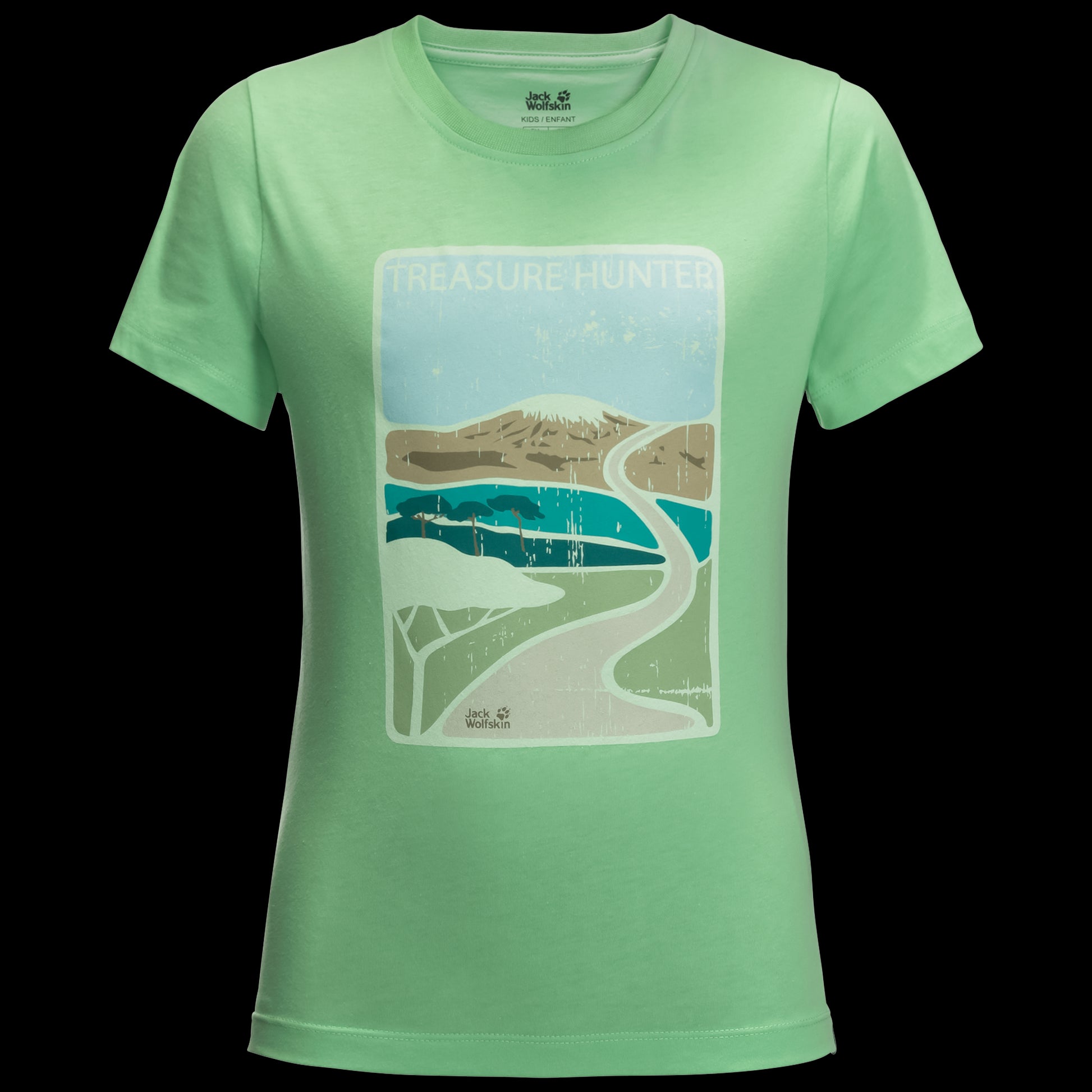 TREASURE HUNTER T KIDS - spring green - 128