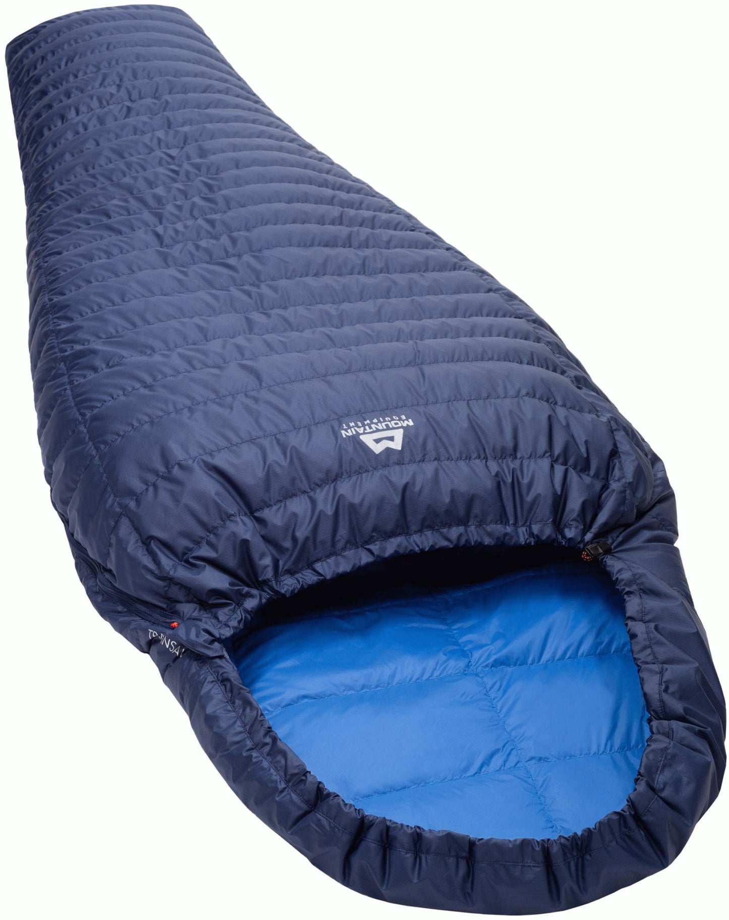 Transalp long - medieval/lapis blue - left zip