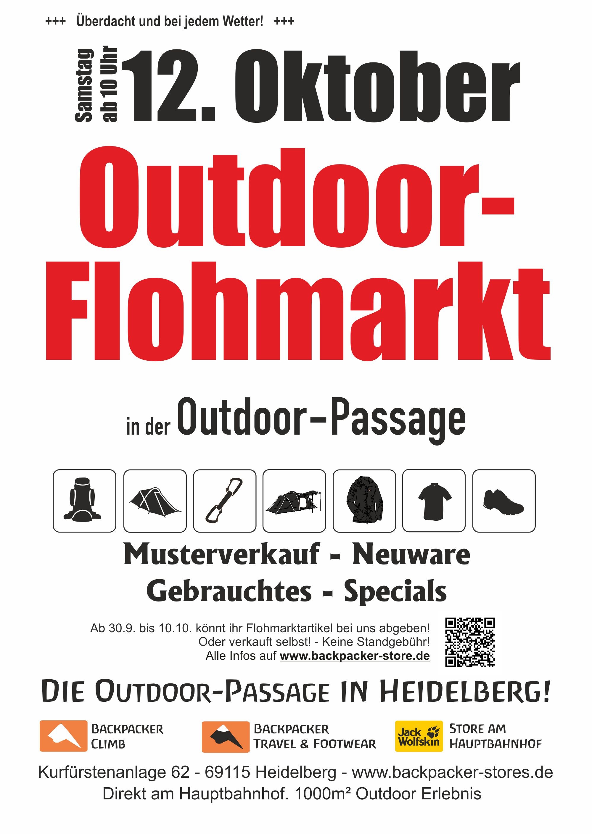 Outdoor Flohmarkt in Heidelberg